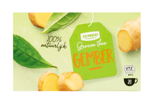 GROENE THEE GEMBER 20X2GR PICKWICK