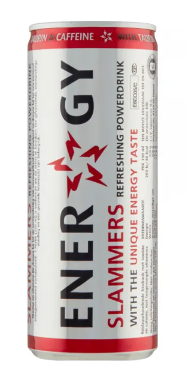 SLAMMERS ENERGY DRINK 250ML