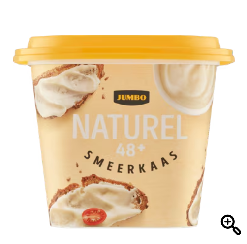 SMEERKAAS NATUREL 200GR JUMBO