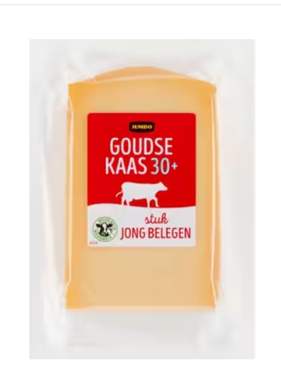 STUK KAAS JONG BELEGEN 450GR JUMBO