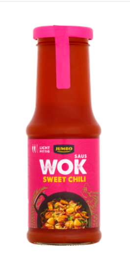 WOKSAUS SWEET CHILI 200ML JUMBO