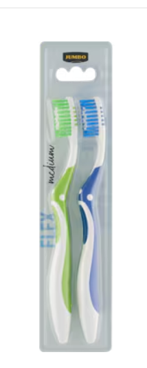 TANDENBORSTEL DUO MEDIUM JUMBO