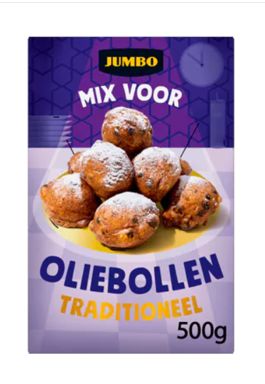MIX VOOR OLIEBOLLEN TRADITIONEEL 500GR JUMBO