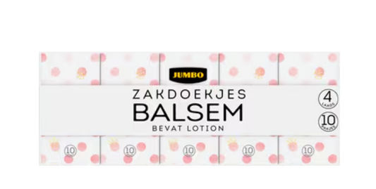 ZAKDOEKJES BALSAM 10 STUKS JUMBO