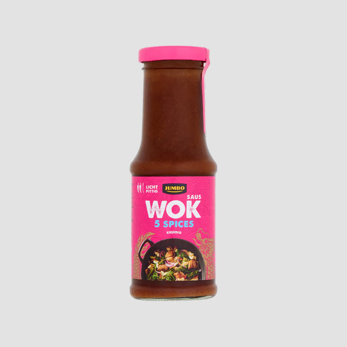 Jumbo Woksaus 5 Spices 200 ml