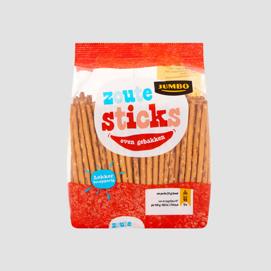 ZOUTE STICKS 250GR JUMBO