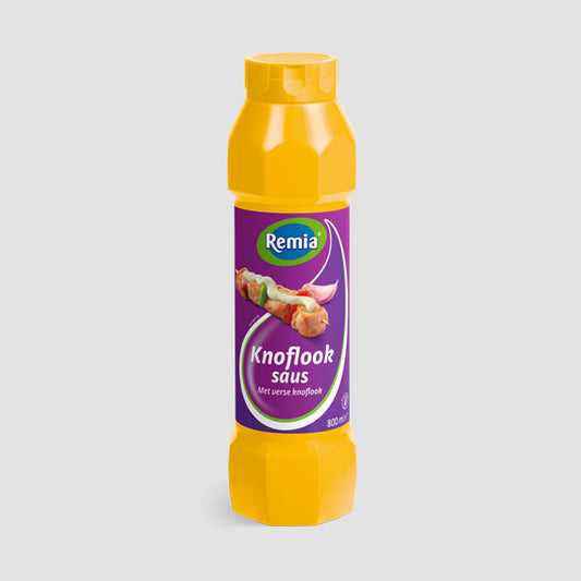 KNOFLOOKSAUS 800ML REMIA