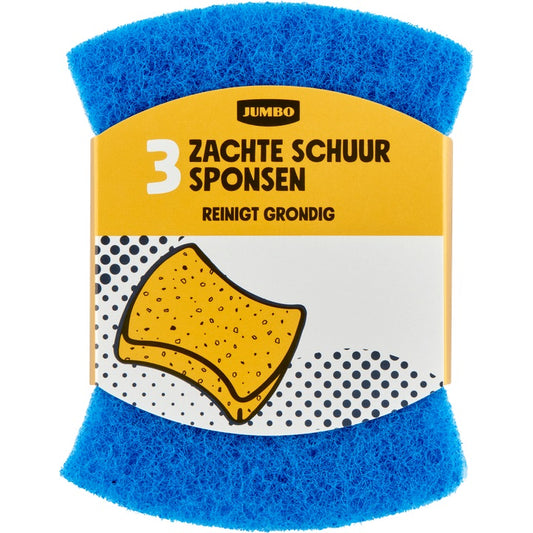 ESTROPAJO SUAVE (X16) 3 UND JUMBO